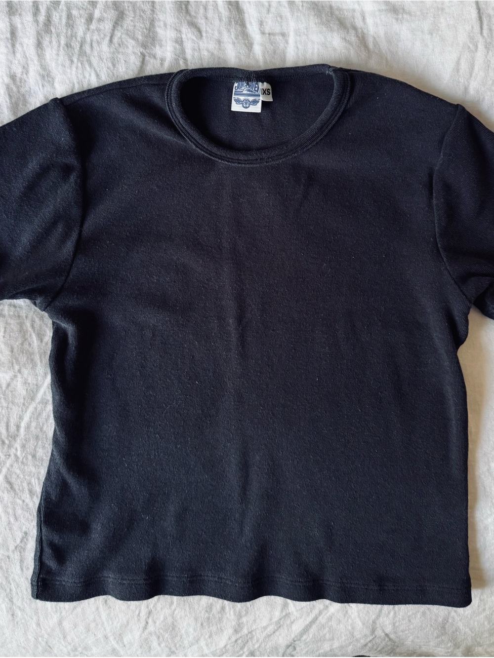 Jungmaven Isola Organic Hemp/Cotton/Spandex Fitted, Cropped Tee